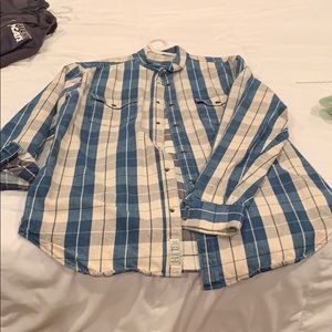 Lucky Brand Thick Button Up